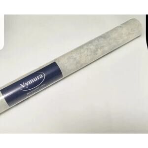Faux Marble Cloud Light Blue Gray Beige Wallpaper Roll VYMURA‎ 45-053A England